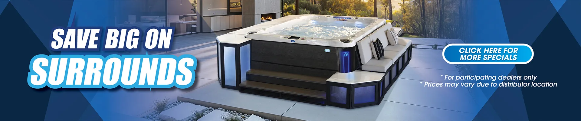 Calspas hot tub being used in a family setting - Oakland