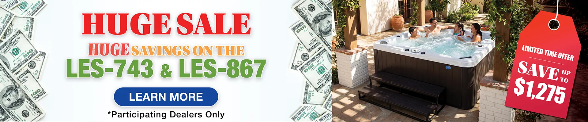 Calspas hot tub being used in a family setting - Oakland